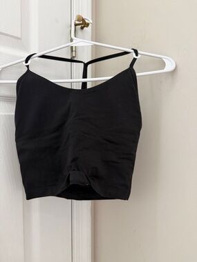 Gilly Hicks Black Active Boost Crop Top